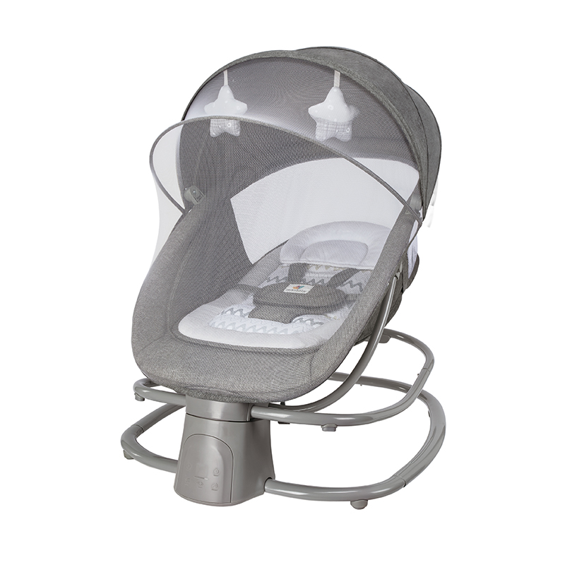 Mastela 3-in-1 Aura Deluxe Electric Baby Bassinet & Rocker with App Control – Model 08016