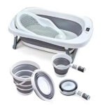 Junbon Newborn to Toddler Baby Bath Set - 4 PCs - Image 7