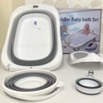 Junbon Newborn to Toddler Baby Bath Set - 4 PCs - Image 5