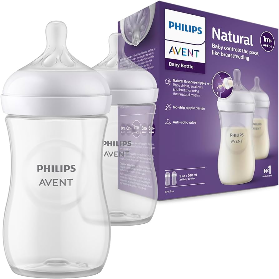 Philips Avent Natural Response Baby Bottles – Pack 1m+ 260ml
