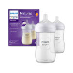 Philips Avent Natural Response Baby Bottles – 2 Pack 3-6m 260ml