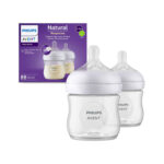 Philips Avent Natural Response Baby Bottles – 2 pack 0-3m 125ml