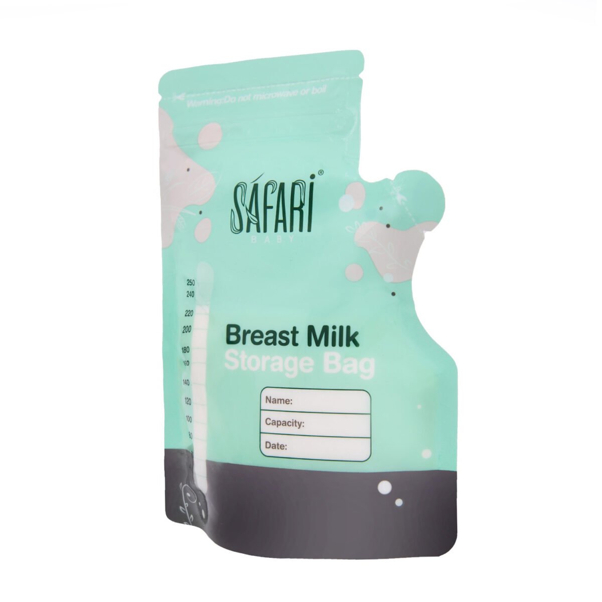 Safari Baby Disposable Breast Milk Storage Bags - Image 2