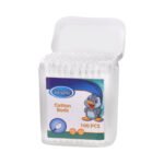 True Baby Cotton Buds Clean gently with soft-touch buds. Great for newborn ears, belly buttons, and more. Every home needs it-minimore