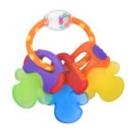True Gel Baby Teether Cold gel soothes sore gums while baby plays. Easy to grip, safe to chew. A teething must for 3m+.- minimore