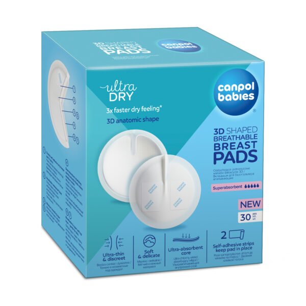 Canpol babies 3D Breathable Breast Pads 30 PCs