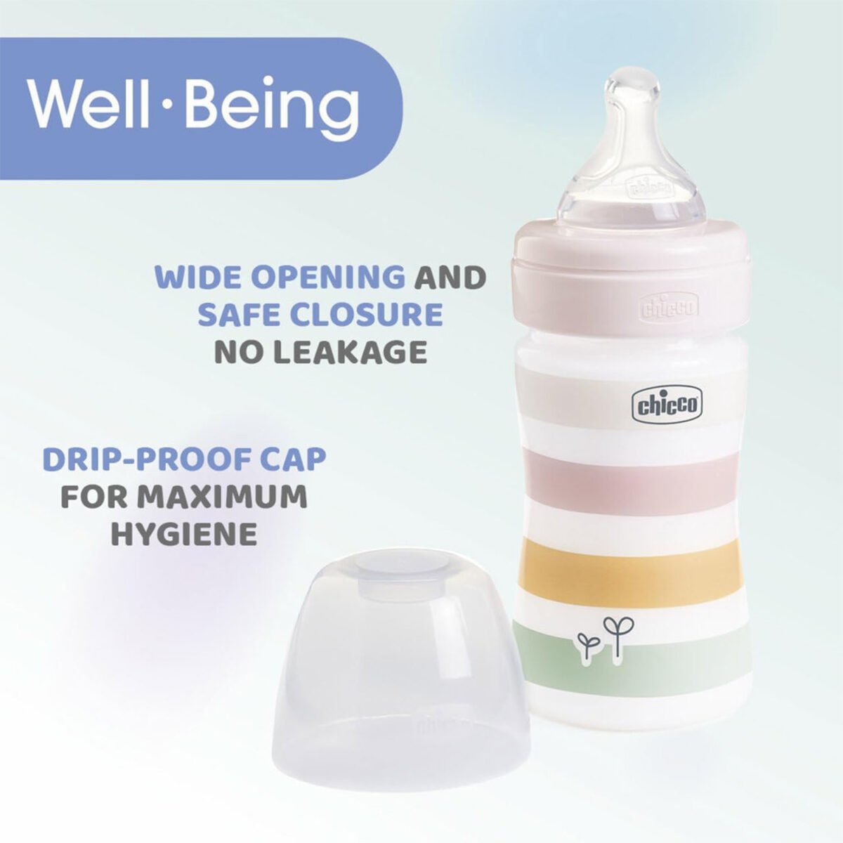 Chicco Well-Being Bottle 150ml 0m+ - Image 4