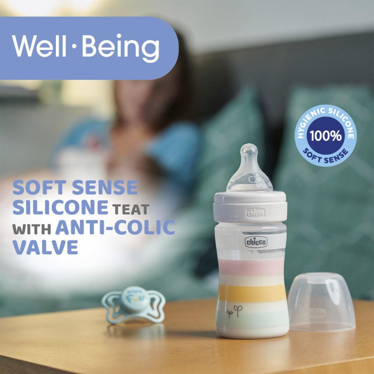 Chicco Well-Being Bottle 150ml 0m+ - Image 7