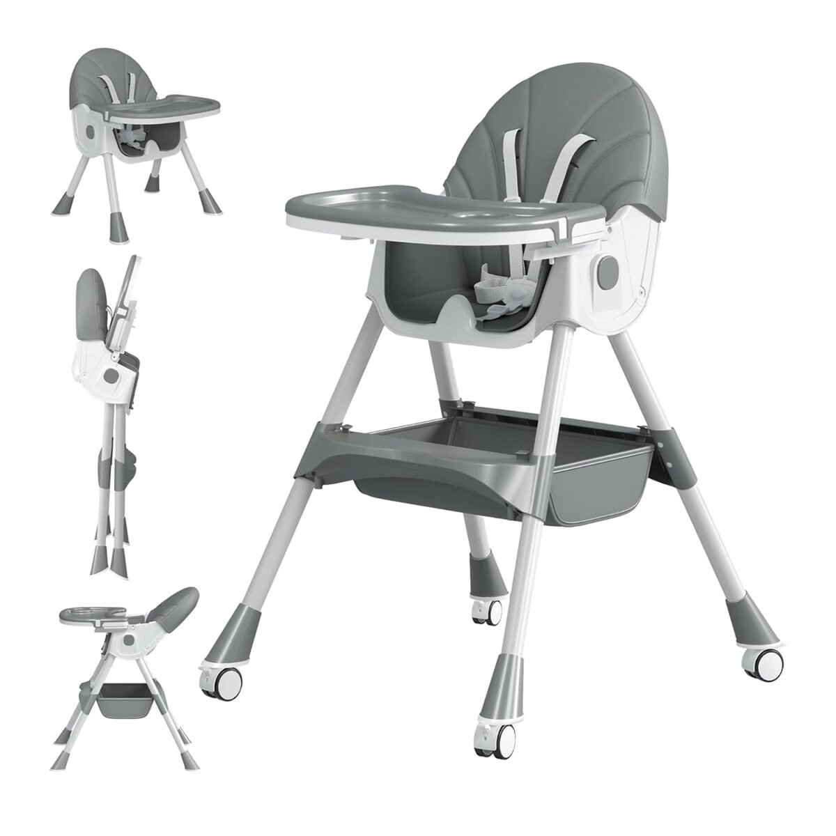 Kidilo Convertible High Chair E560 - Image 27
