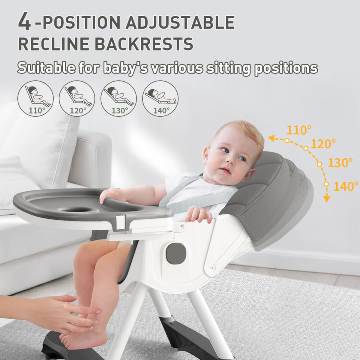Kidilo Convertible High Chair E560 - Image 28