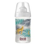 Lovi Jungle Vibes Baby Bottle 250ml – Leak-Proof Design