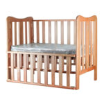 Beech Wood Baby Bed - Image 4