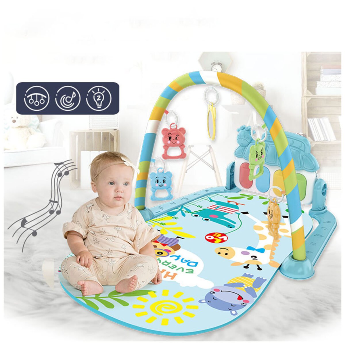 Boost your child’s creativity with light-up keys and fun sounds. Learning meets entertainment!