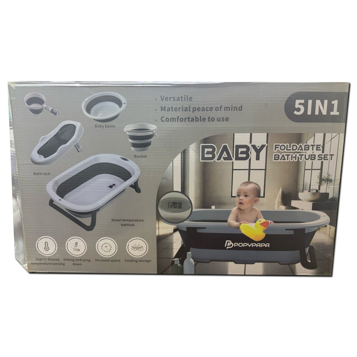 Folding, comfy, and saves space! Make bath time fun, easy, and safe for your little one. Trusted by Egyptian moms for newborn care.