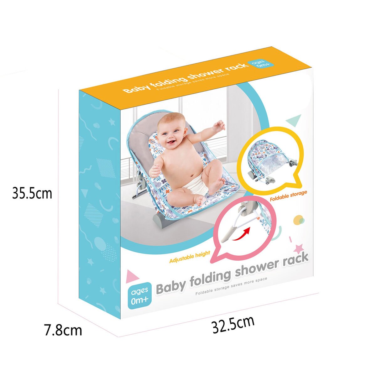 Baby Folding Shower Rack - Image 6