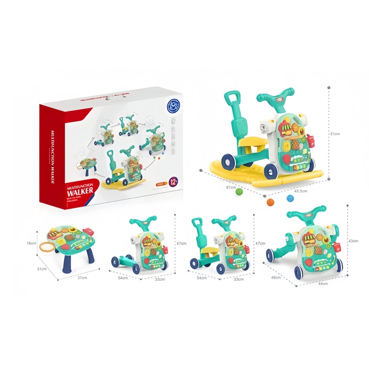Huanger 5in1 Multifunction Baby Walker 12m+ - Image 7