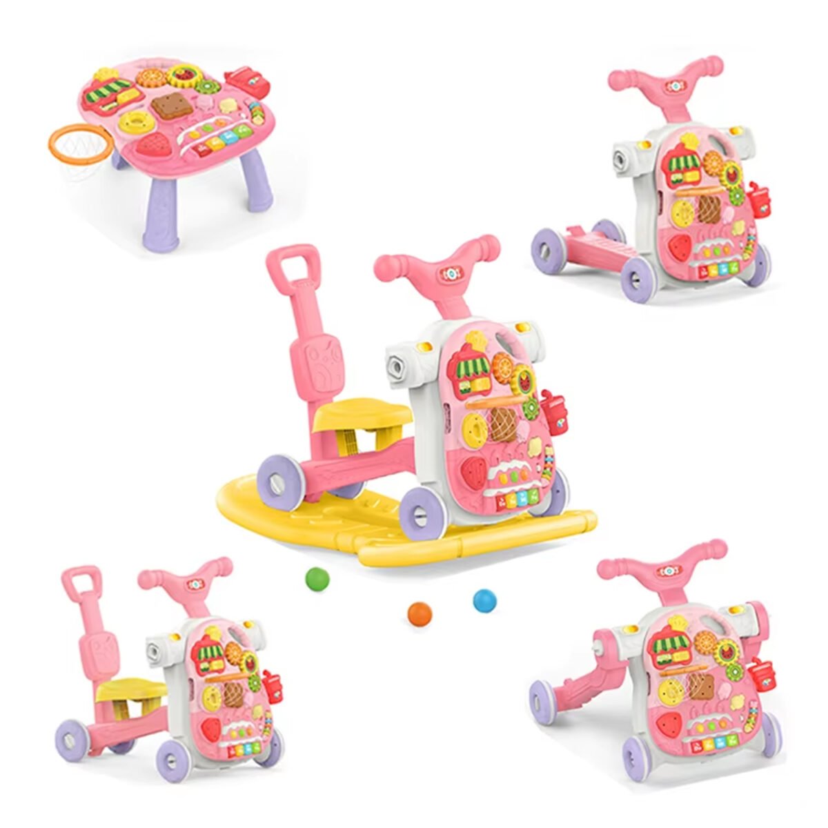 Huanger 5in1 Multifunction Baby Walker 12m+ - Image 9