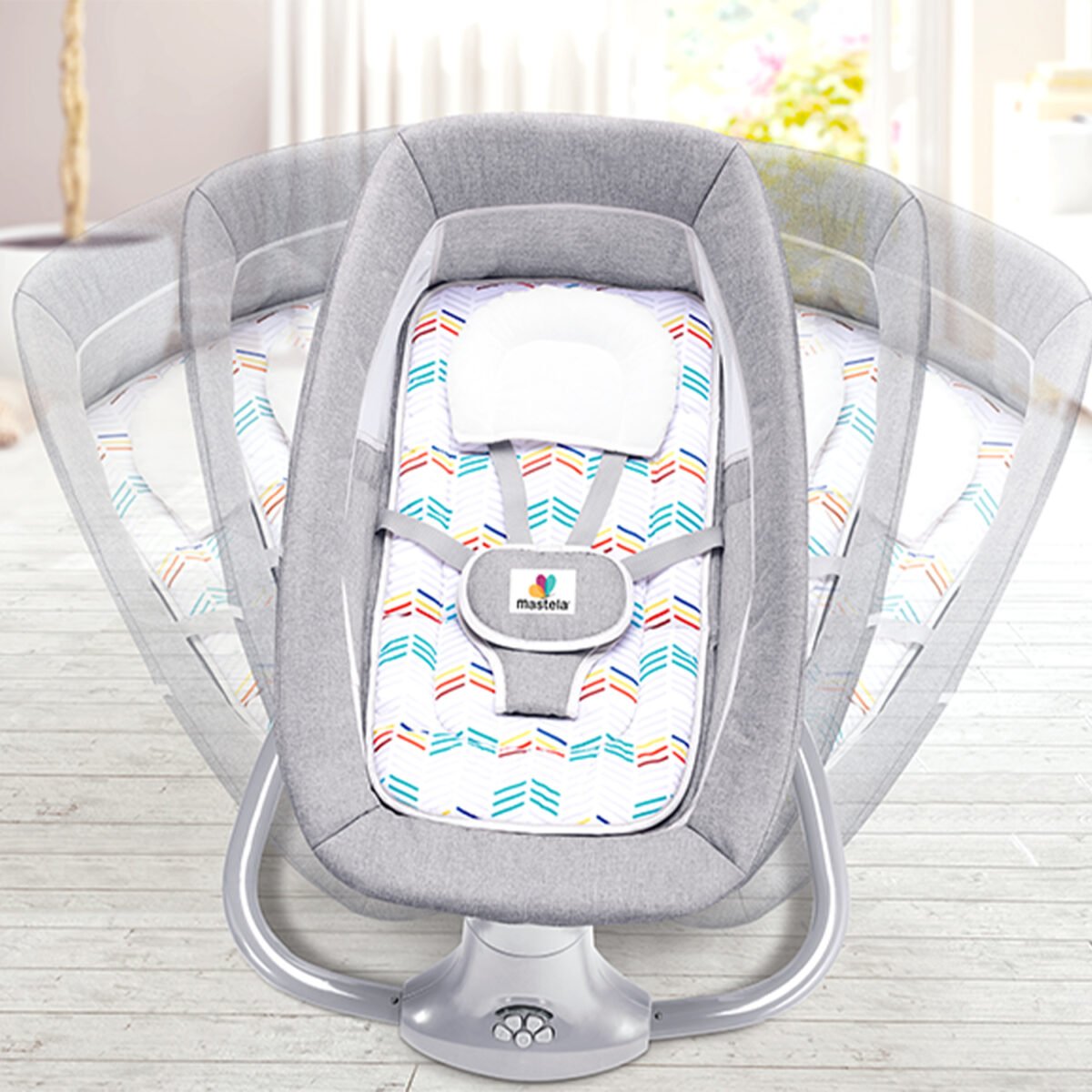 Mastela Deluxe Multi Functional 3in1 Baby Bassinet - Image 7