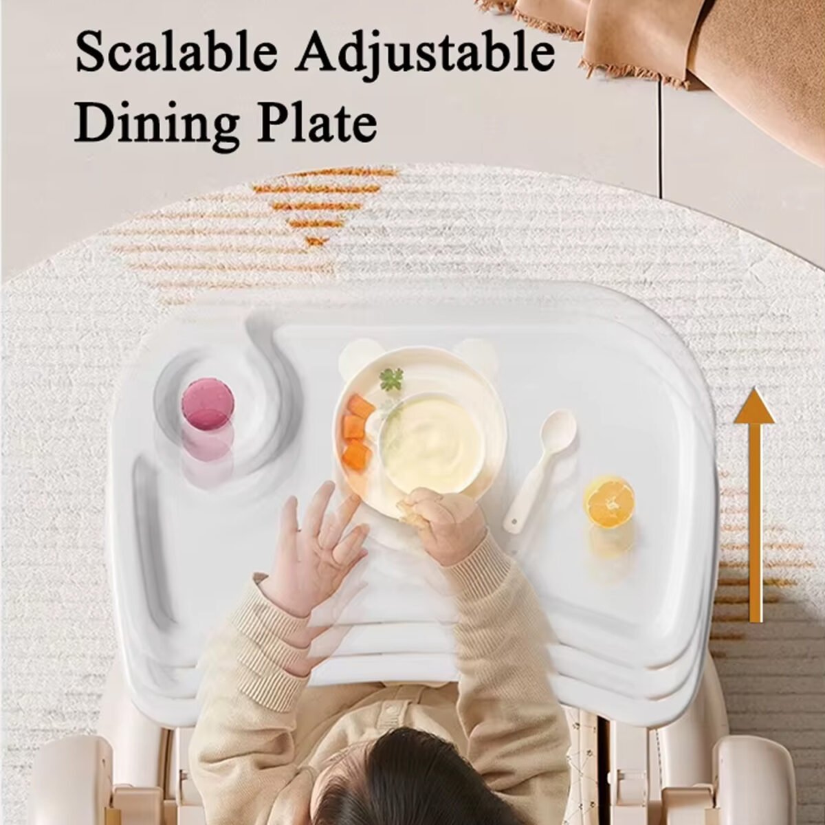 Umbrella 3in1 Multifunctional High Chair - Image 11