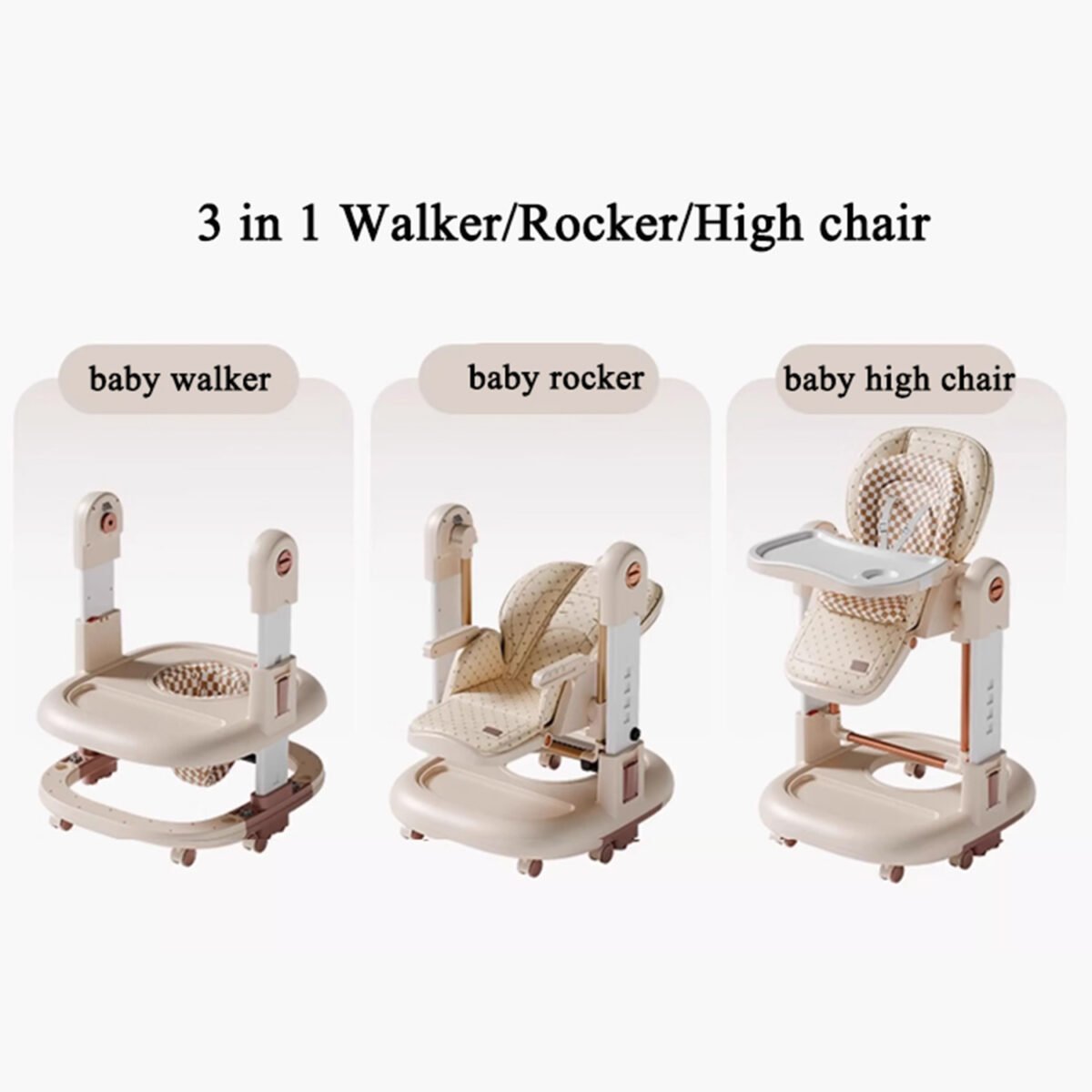 Umbrella 3in1 Multifunctional High Chair - Image 14