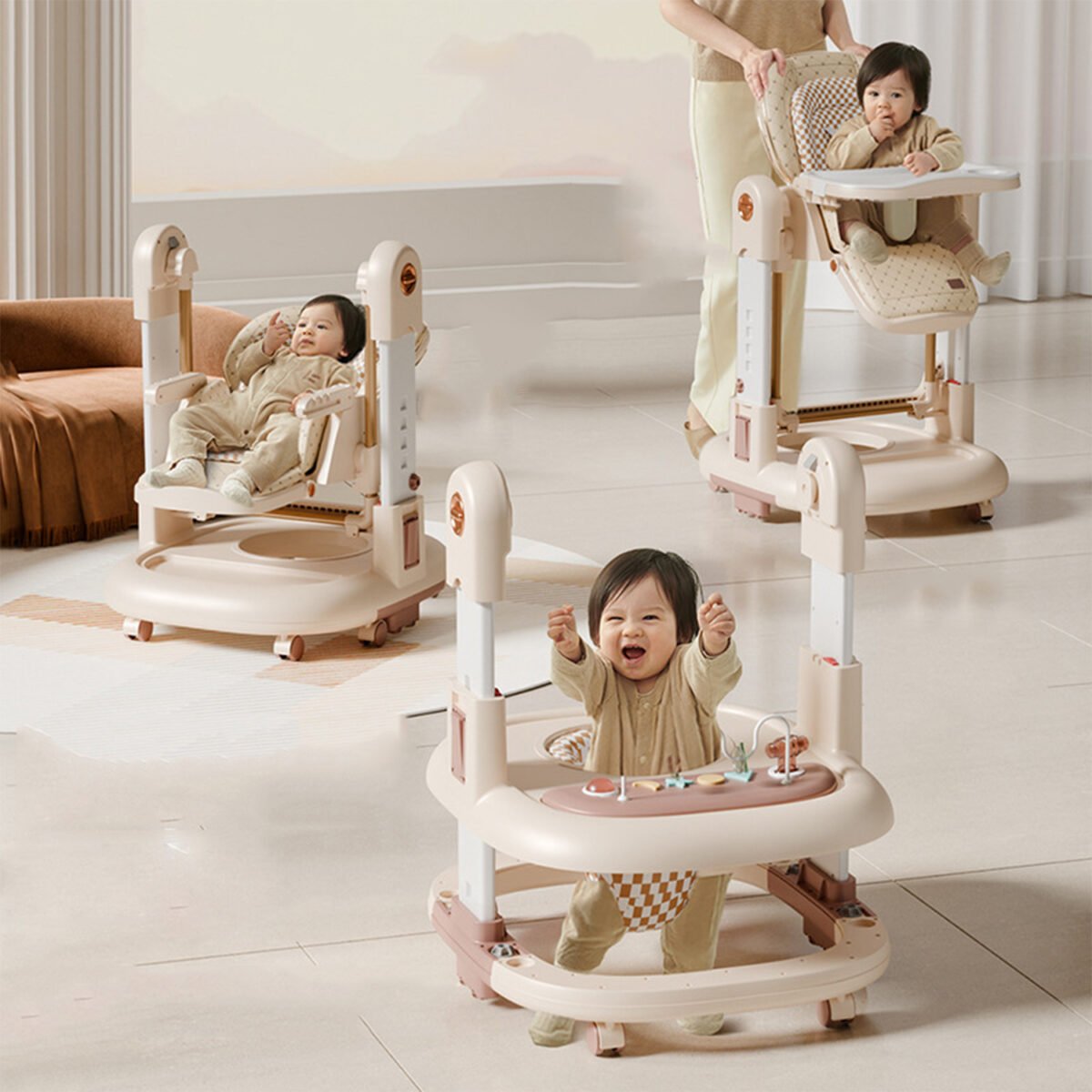 Umbrella 3in1 Multifunctional High Chair - Image 3
