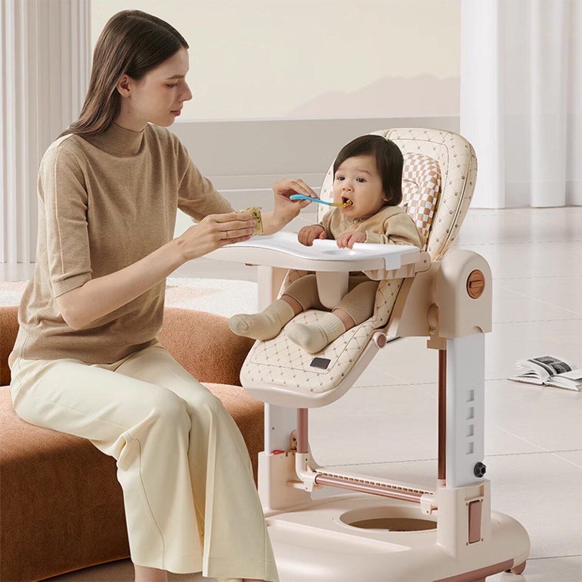 Umbrella 3in1 Multifunctional High Chair - Image 5