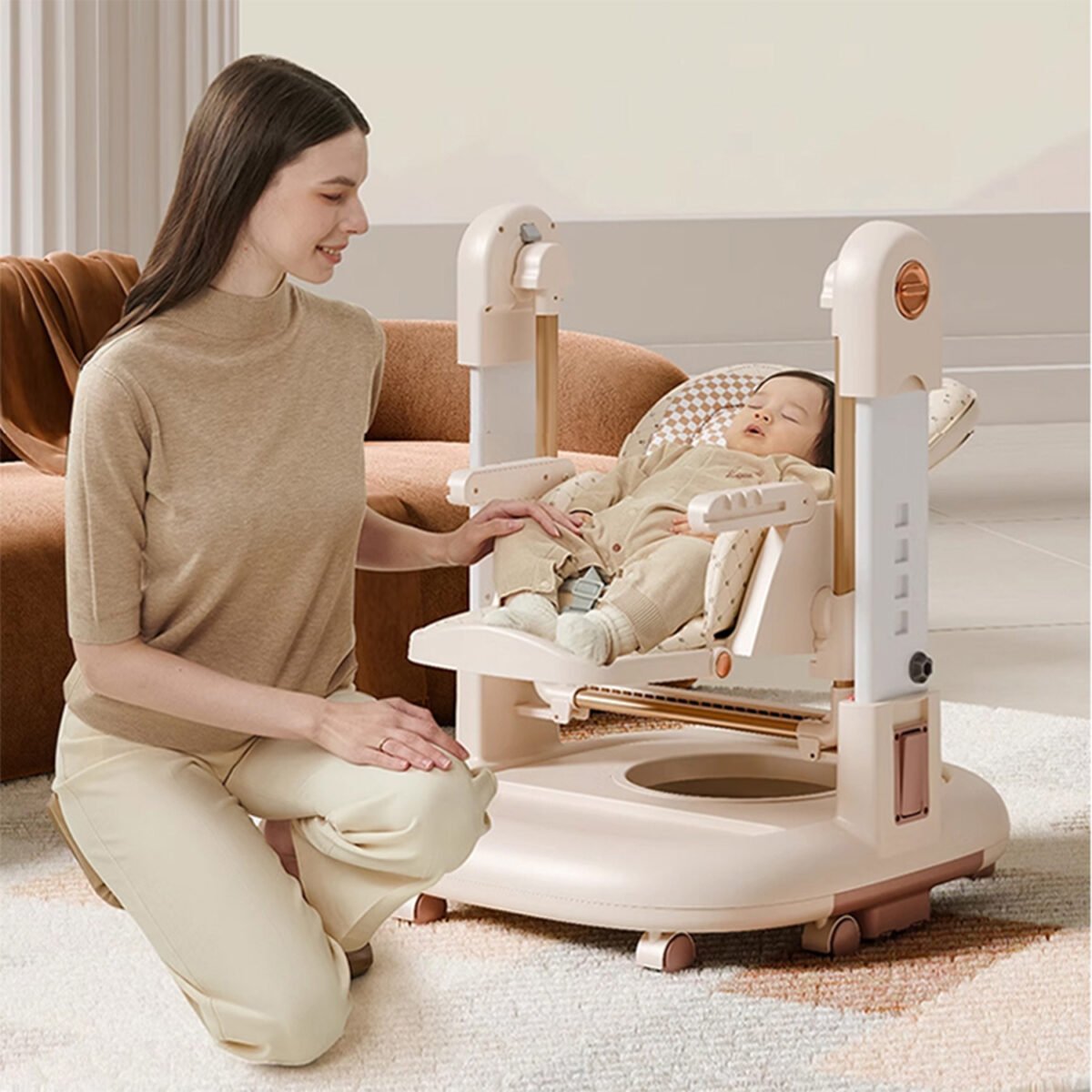 Umbrella 3in1 Multifunctional High Chair - Image 7