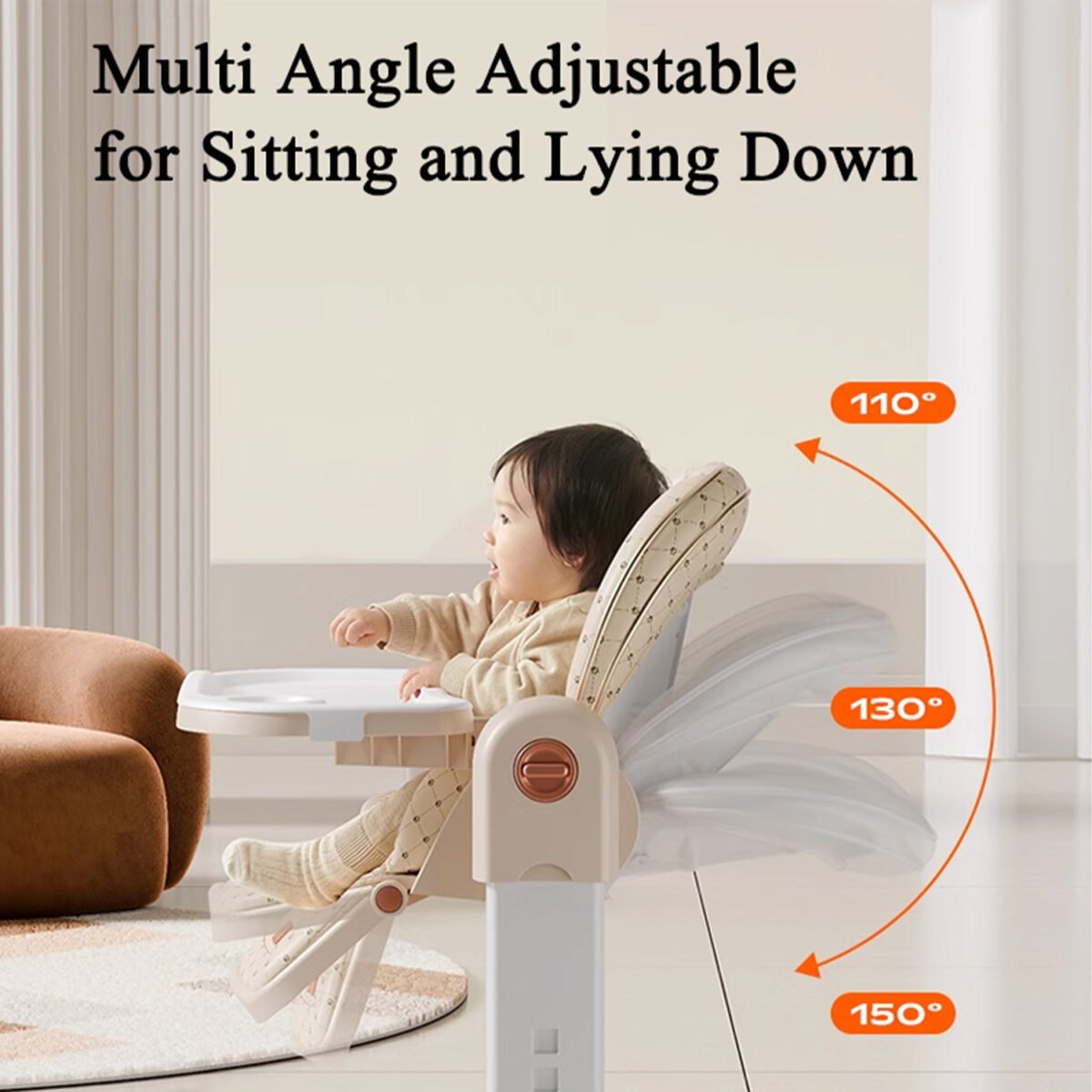 Umbrella 3in1 Multifunctional High Chair - Image 9