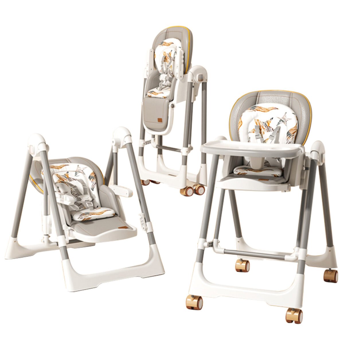 Umbrella Multifunctional High Chair with Swing 4in1 - Image 18