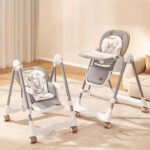 Umbrella Multifunctional High Chair with Swing 4in1 - Image 16