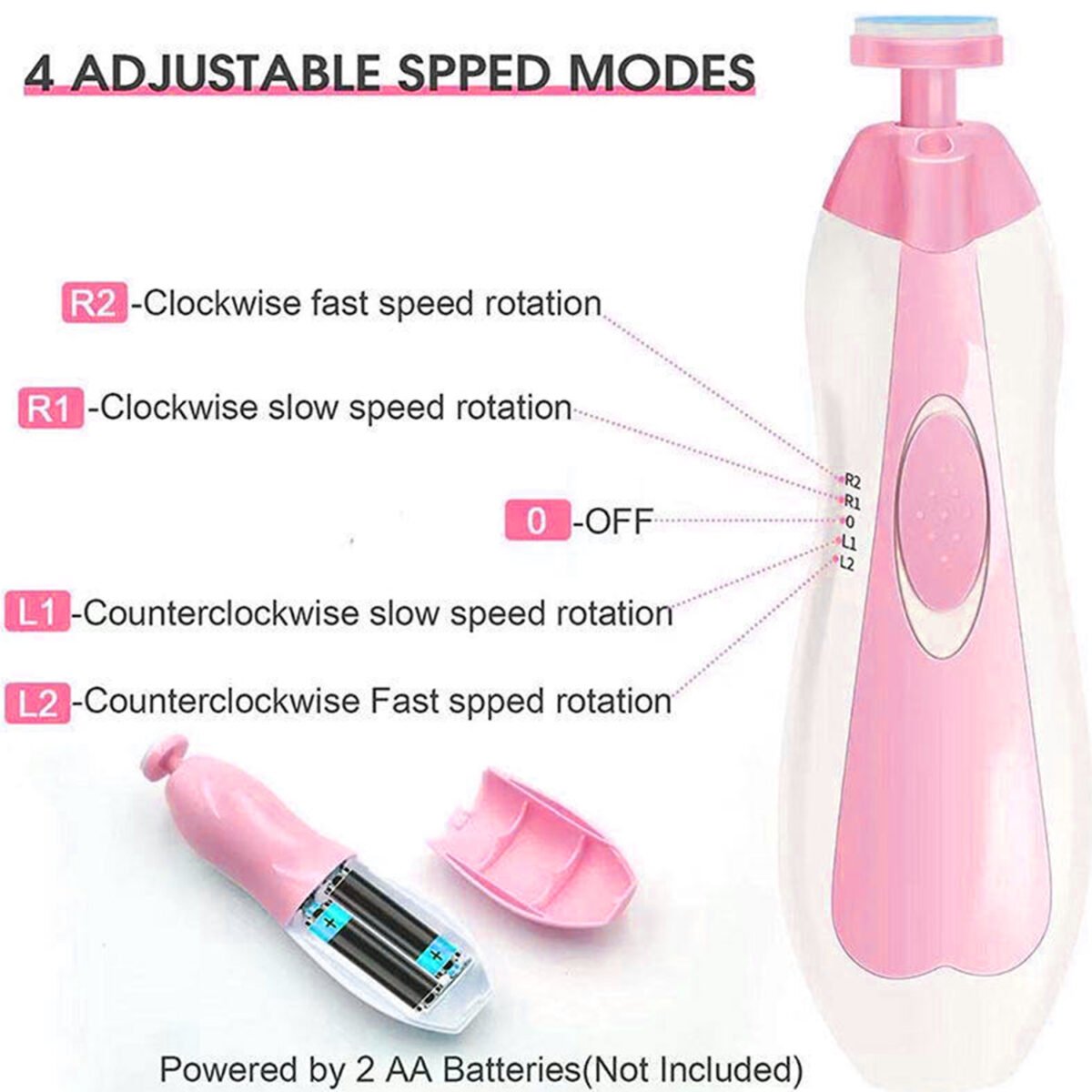Baby Electric Nail Trimmer - Image 14