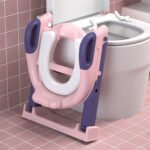 Foldable Potty Training Seat with Ladder - Image 14