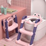Foldable Potty Training Seat with Ladder - Image 15