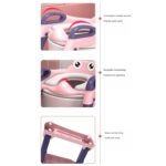 Foldable Potty Training Seat with Ladder - Image 18