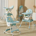 Kidilo 8131A Rocking High Chair - Image 2