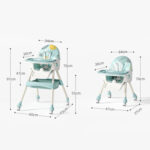 Kidilo 8131A Rocking High Chair - Image 13