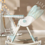 Kidilo 8131A Rocking High Chair - Image 9