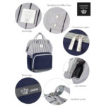 Lequeen Diaper Bag - Diamond 7th Edition - Image 2