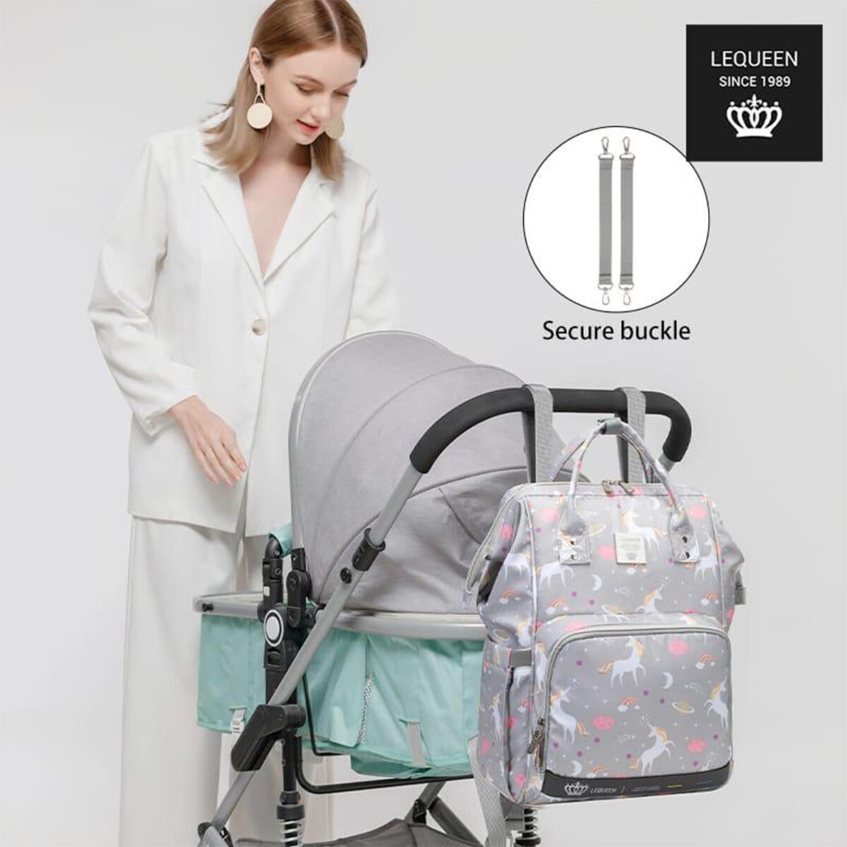 Lequeen Diaper Bag – Diamond 7th Edition – Single - Image 6