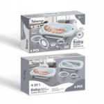Toimoys 4in1 Baby Foldable Bath Tub Set - Image 7