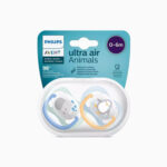 Philips Avent 0-6m Ultra Air Soother 2PCs – Boy - Image 2