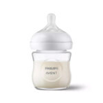 Philips Avent 0m+ 120ml Natural Response Glass Baby Bottle - Image 3