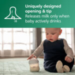 Philips Avent 0m+ 120ml Natural Response Glass Baby Bottle - Image 7
