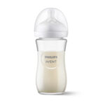 Philips Avent 1m+ 240ml Natural Response Glass Baby Bottle - Image 2
