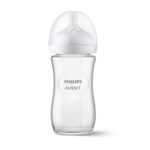 Philips Avent 1m+ 240ml Natural Response Glass Baby Bottle - Image 4