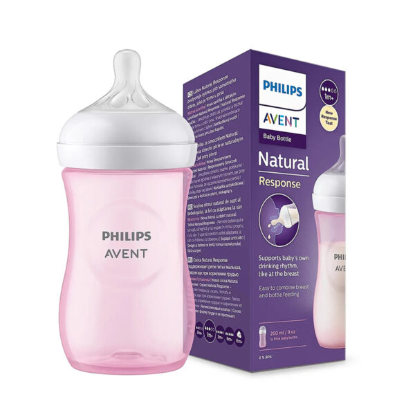 Philips Avent 1m+ 260ml Natural Response Baby Bottle