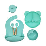 Silicone Baby Feeding Set 6 Pcs