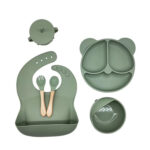 Silicone Baby Feeding Set 6 Pcs - Image 2
