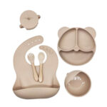 Silicone Baby Feeding Set 6 Pcs - Image 3