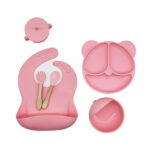 Silicone Baby Feeding Set 6 Pcs - Image 4